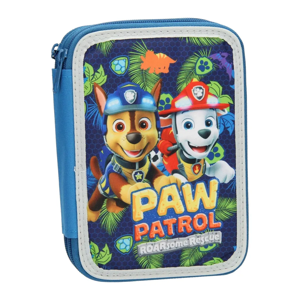 Astuccio Paw Patrol 2 Zip Pieno | Regalo Scuola Originale per Bambini