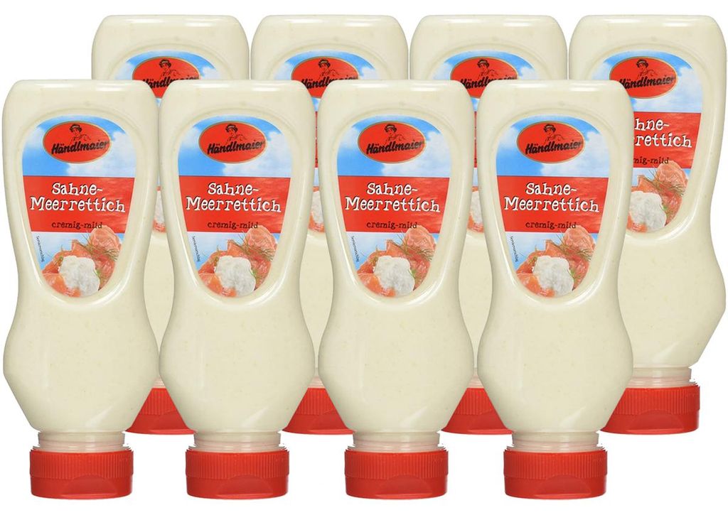 Händlmaier Sahne Meerrettich cremig mild Squeezeflasche Produktbild 