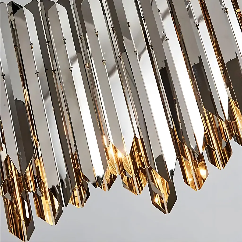 Éclairage Plafond Design Chrome 8 Lampes - Solution Luminaire Toolight Pro - 3