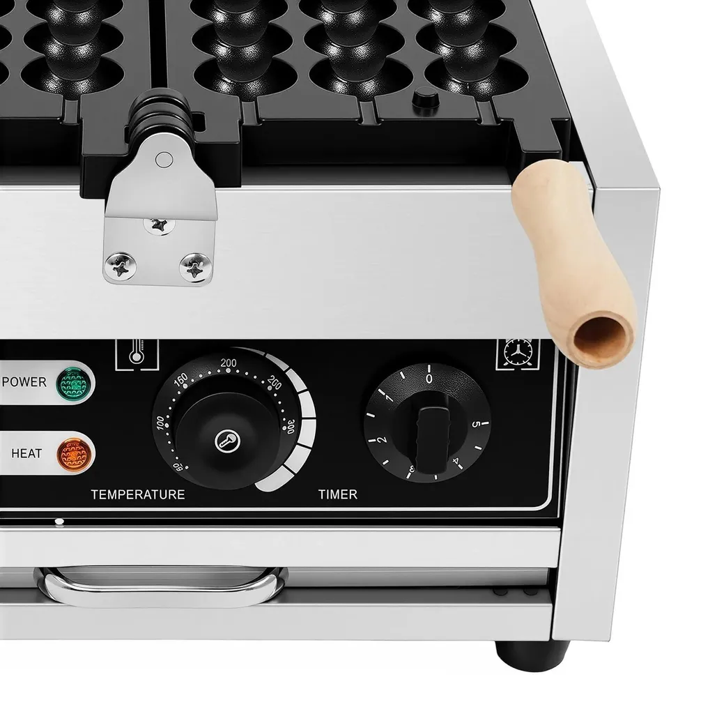 Gaufrier boules pour Bubble Waffles et gaufres œufs - Usage Intensif - 6