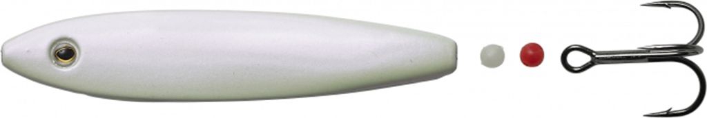 Hansen SD Hotshot Inline Blinker - Meerforellenblinker, Länge / Gewicht:7.5cm / 20g, Farbe:Pearl White