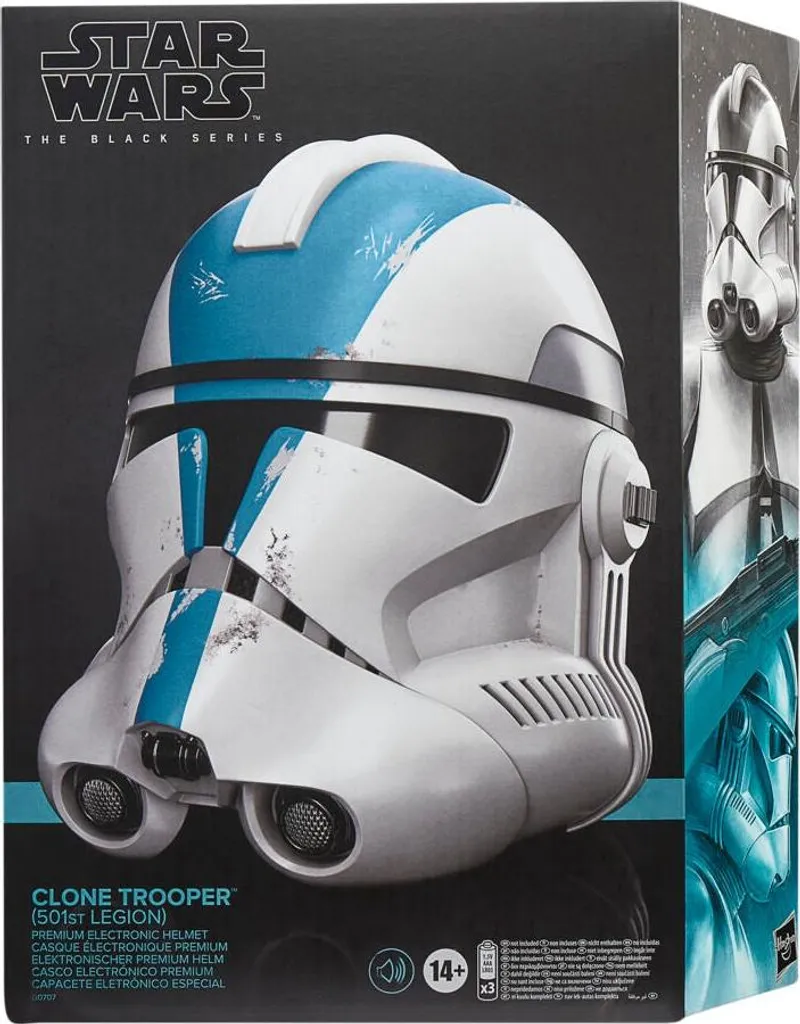 Casque Star Wars Clone Trooper interactif pour cosplay et collectionneur - 5