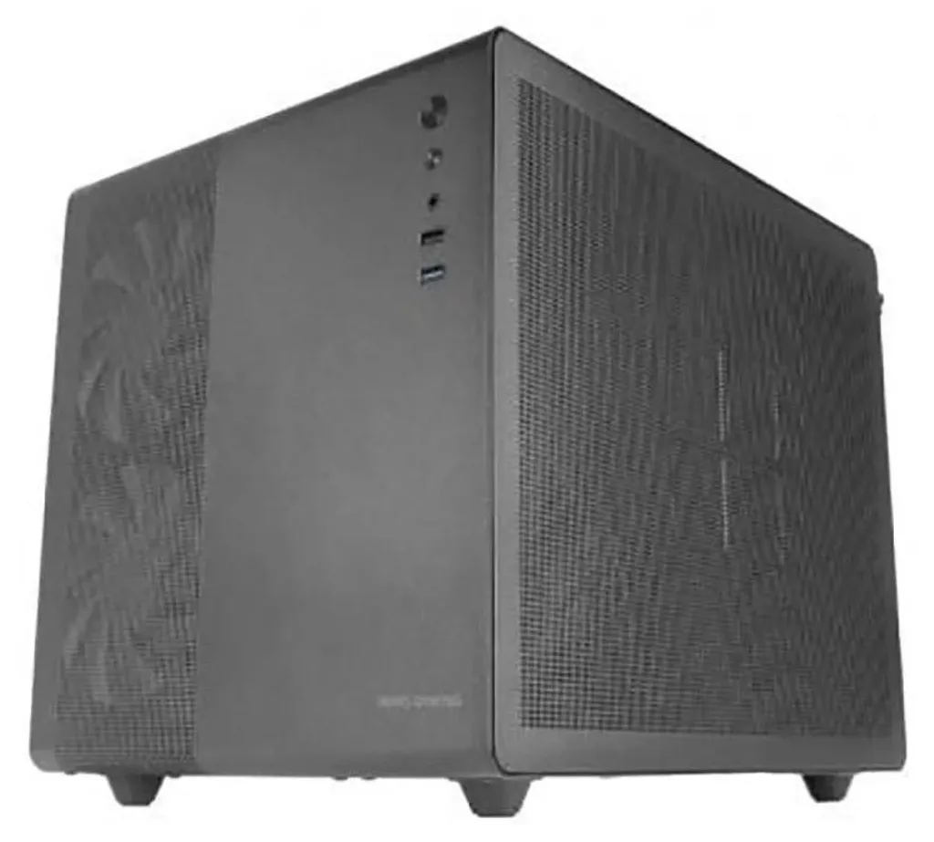 Mars Gaming MC-MPRO Boîtier PC Micro-ATX Argenté Design Mesh Premium