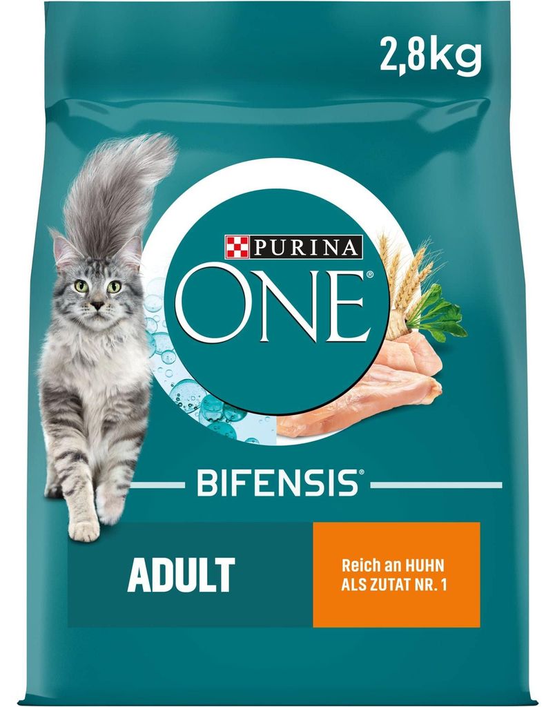 PURINA ONE BIFENSIS Adult, Katzenfutter trocken, reich an Produktbild 