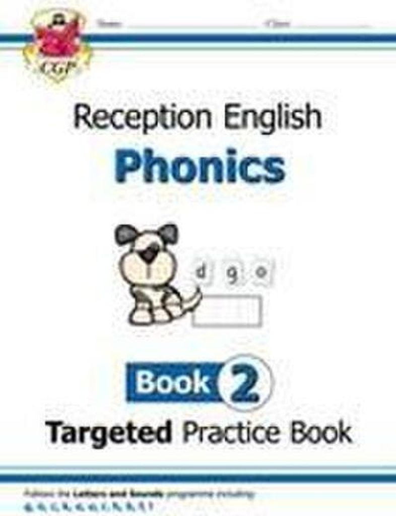 Reception English Phonics Targeted Practice Book - Book 2