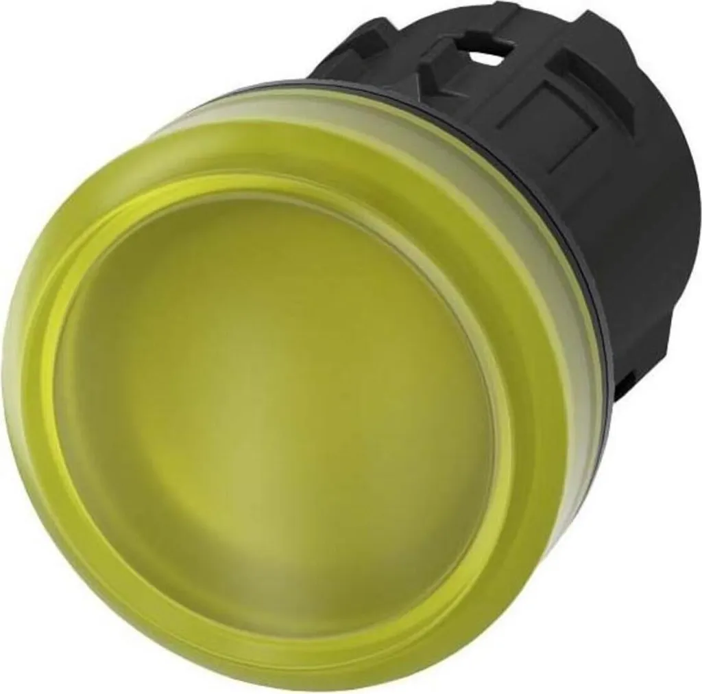 Élément lumineux jaune IP68 étanche 22mm 3SU1001-6AA30-0AA0 haute fiabilité