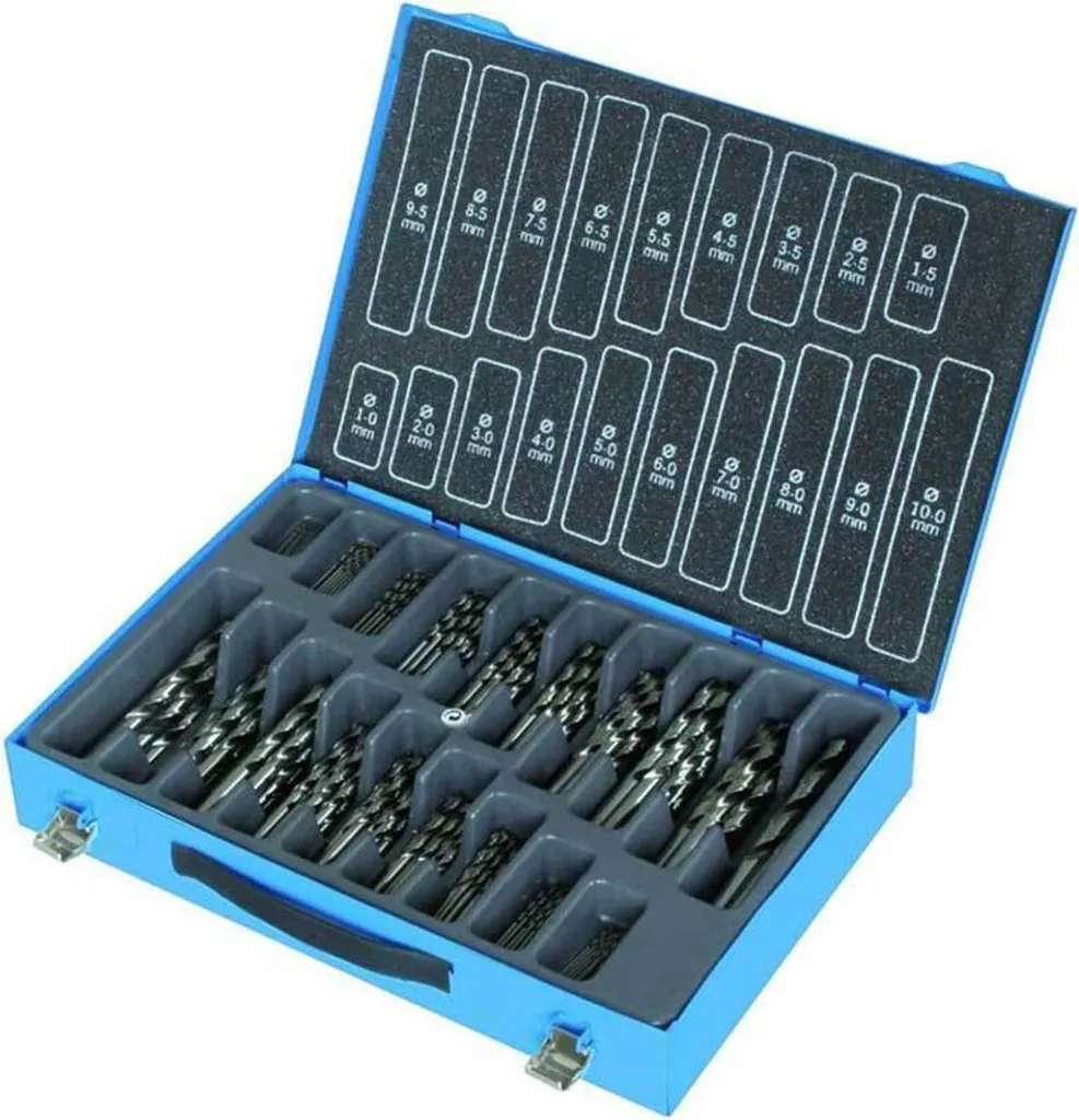 Coffret de mèches hélicoïdales PRO pour perceuse à colonne et manuelle