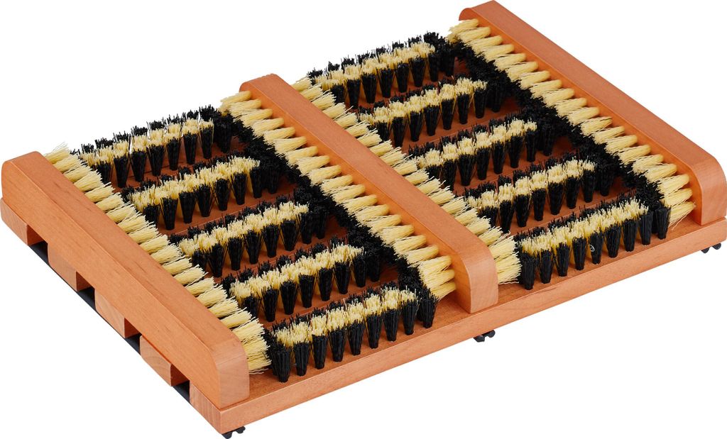 relaxdays Schuhabstreifer mit Bürsten