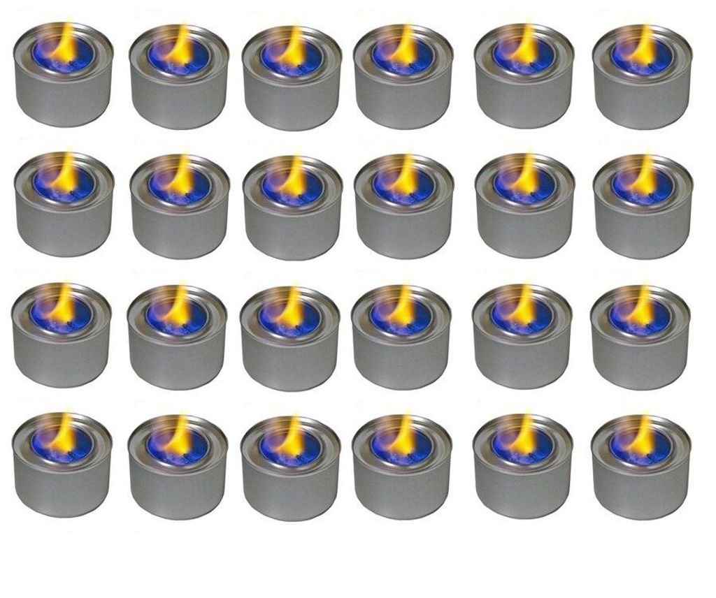 24x Brennpaste FLAMES 200g Sicherheitsbrennpaste 3 Stunden Bioethanol
