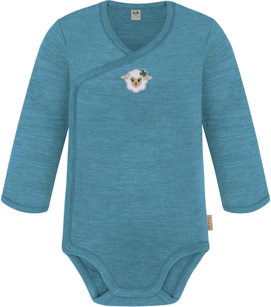 normani Baby Merino Wickelbody Langarm