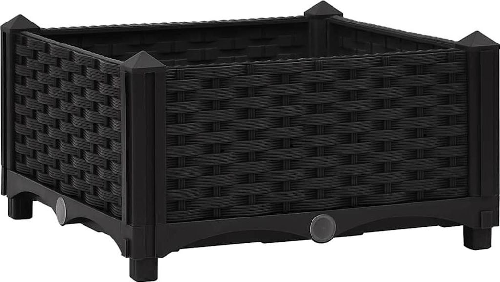 vidaXL Hochbeet 40x40x23 cm Polypropylen