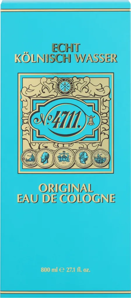 Eau de Cologne Originale 4711 Flacon de 800 ml Senteur Traditionnelle