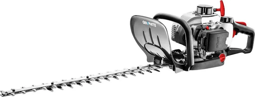Taille-haie thermique pour entretien grand jardin, coupe de 550 mm