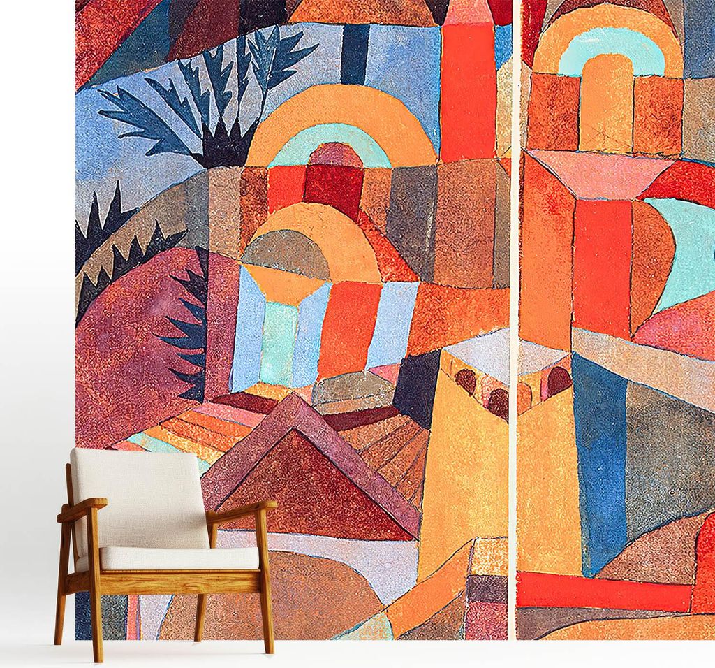 Fototapete selbstklebend - 250x250 cm - Tapete - Wandtapete - Wandbilder - Klebefolie - Dekofolie - Tapete Folie - Wand - Dekoration - Wohnzimmer -...