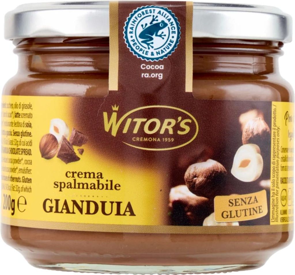 Giandula glutenfreie Schokolade und Haselnusscreme 200g - Produktbild 