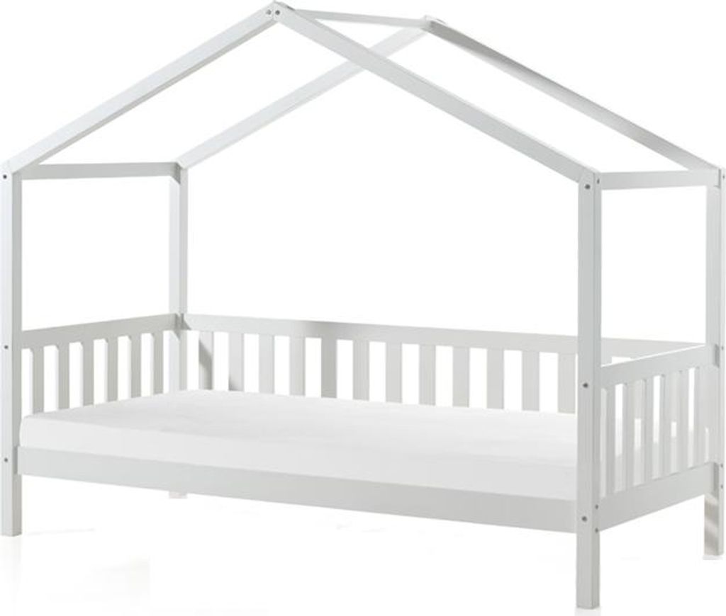 Bett Hausbett Dallas One 90x200 cm Weiß