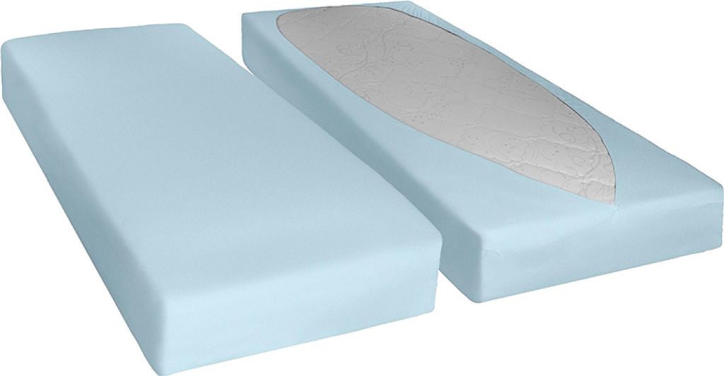 Elastische Schnellspannfolie - 90x200x20 - blau