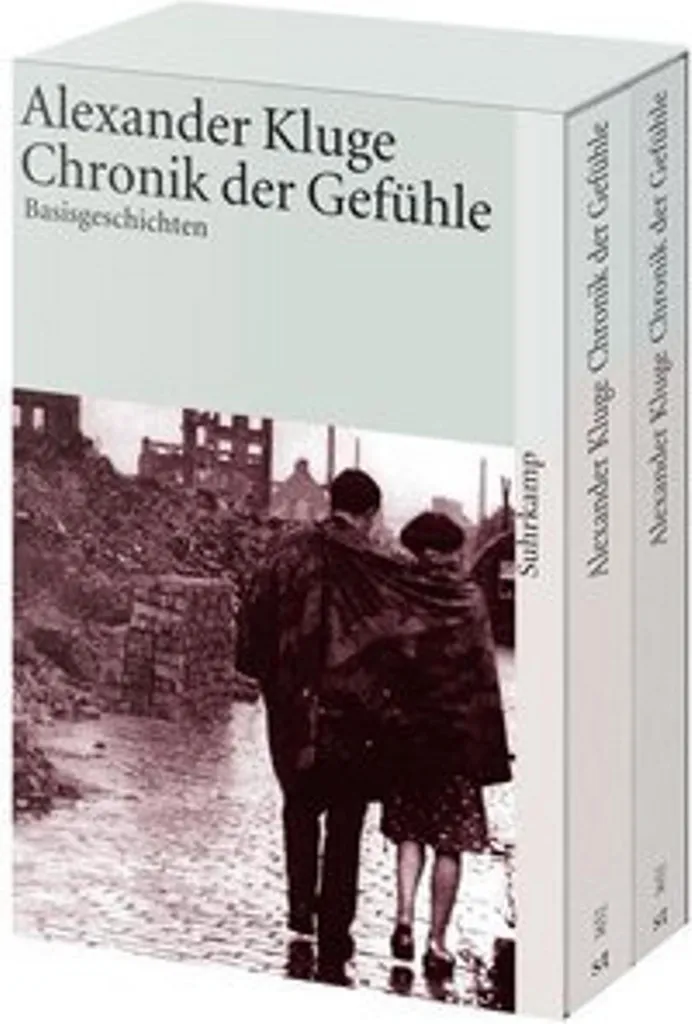 Anthologie Chronik der Gefühle de Littérature et Philosophie Allemande