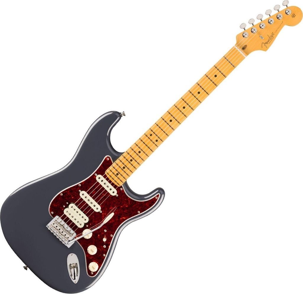 Fender American Professional Classic Stratocaster HSS MN Faded Black E-Gitarre