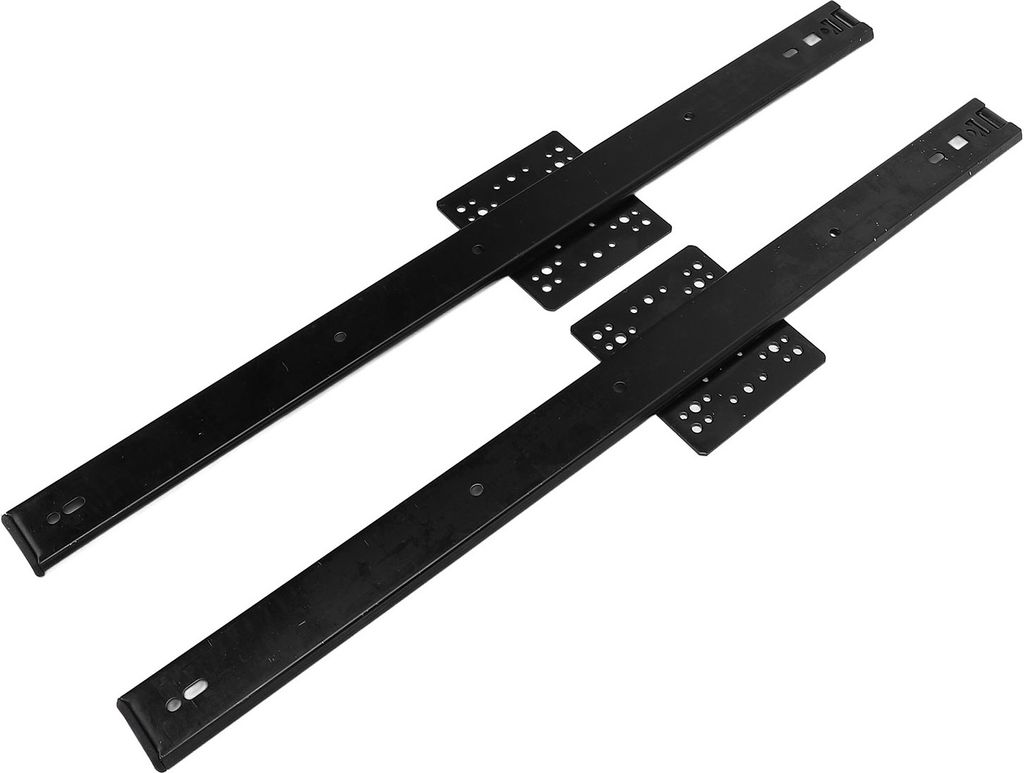 1 Paar 20 Zoll Slide 35mm Breite 20kg Load Bearing Concealed Sliding Door Rail für Schrank Closet