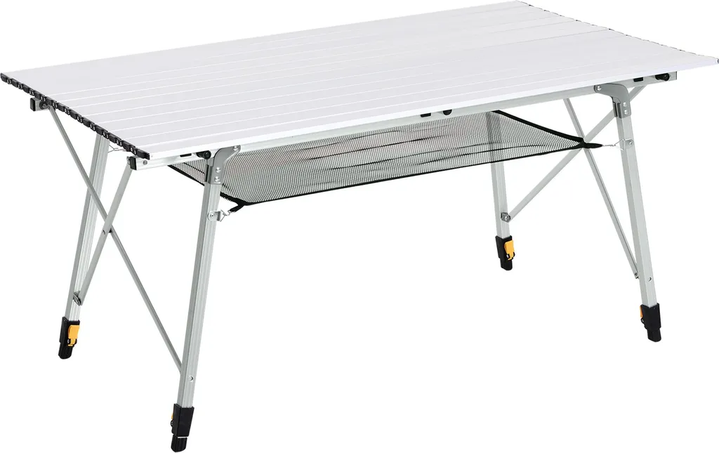 Table Pliante de Camping Outsunny pour Repas de Famille 6 Personnes