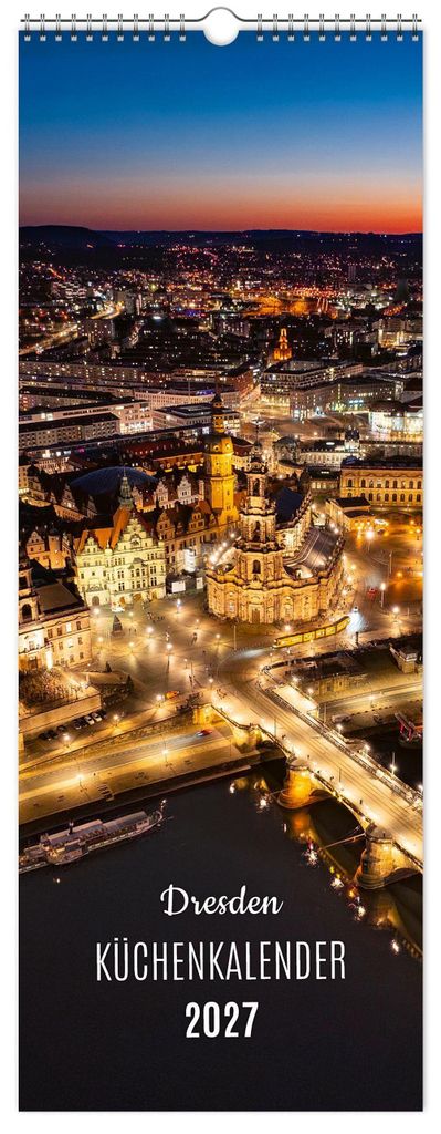 Dresden Planer Kalender 2027, Küchenkalender, Premium Produktbild 