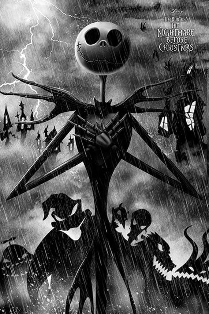 Nightmare Before Christmas Poster Storm (P33) Produktbild 