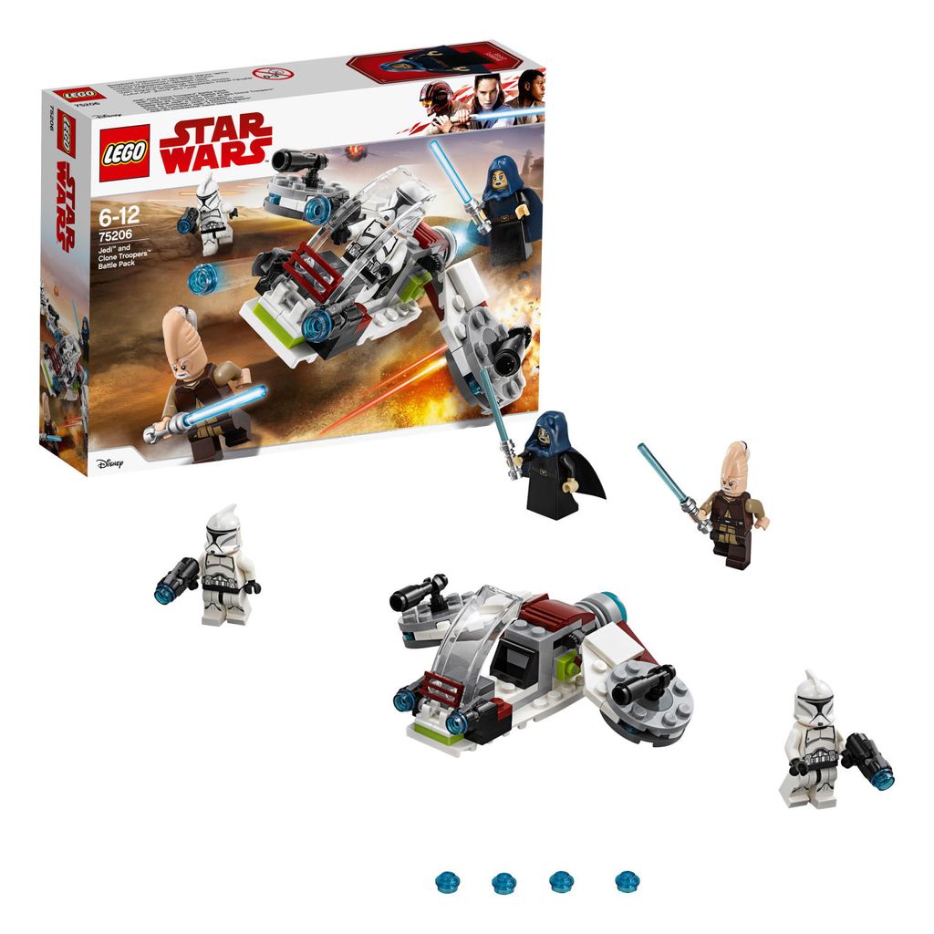 LEGO® Star Wars™ Jedi™ und Clone Troopers™ Battle Pack Produktbild 