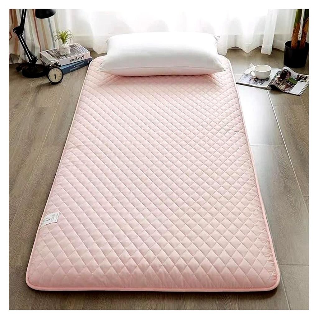 Futonmatratze, japanischer Futon, Bodenmatratze mit rutschfester Unterseite, tragbare Schlafmatratze für Gästebettsofa auf dem Boden, Bodenschlaf...
