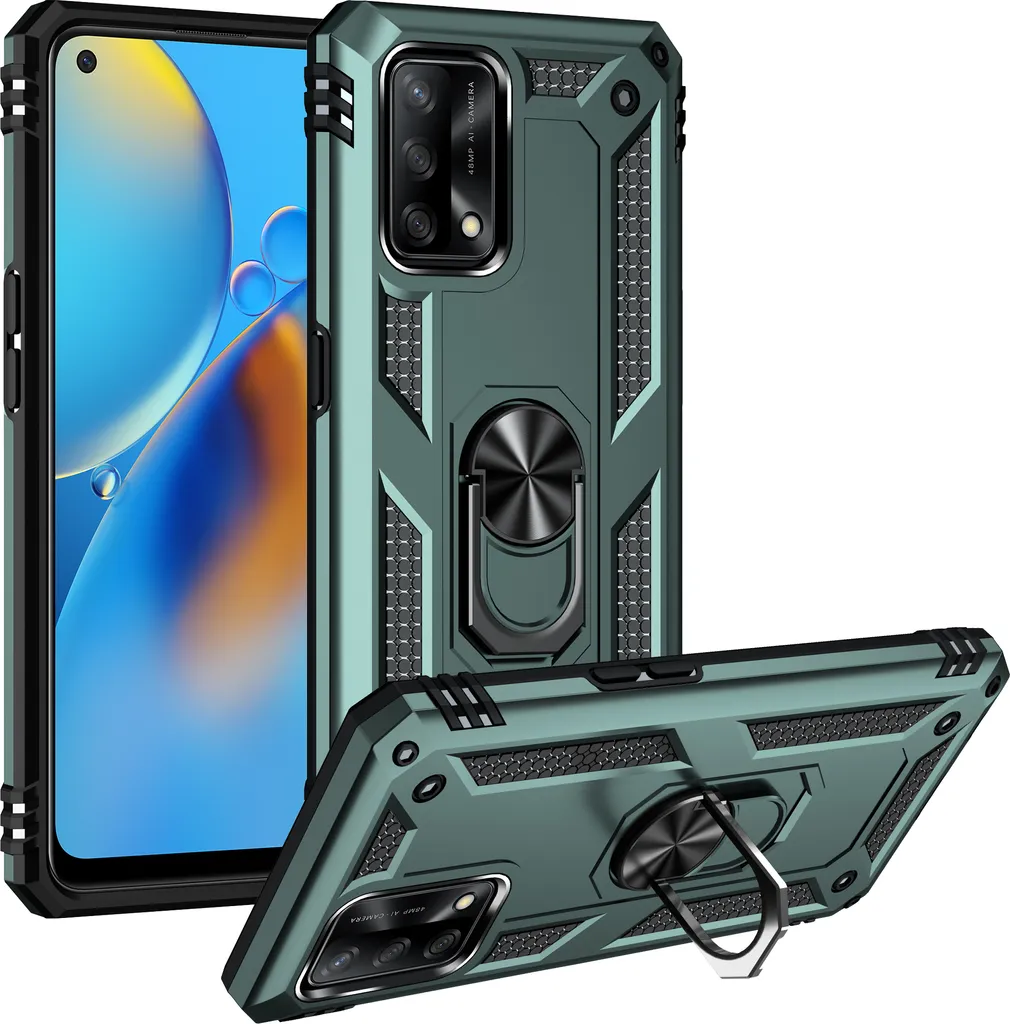 Recensione Cover OPPO A74 4G Robusta: Protezione Militare Verde