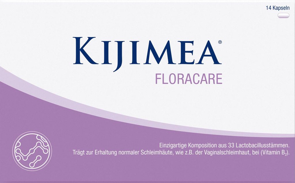 KIJIMEA FloraCare Kapseln trägt zur Erhaltung normaler Produktbild 