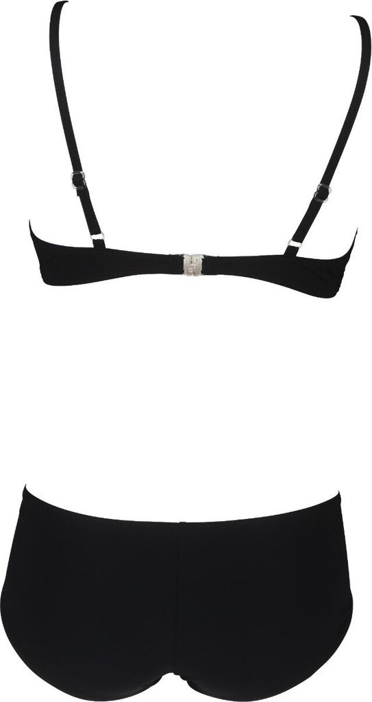 arena Bikini Damen Bodylift C Körbchen, Farbe:Schwarz, Größe:44