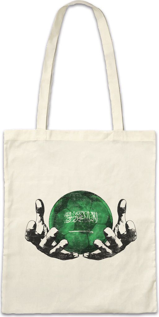 Urban Backwoods Saudi Arabia Football Magic Ball, Stofftasche, Farbe: Beige