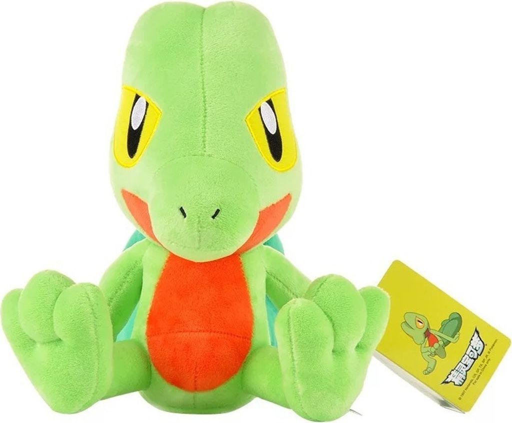Geckabor Plüschtier 24 cm – Pokémon Kuscheltier – Weiches Produktbild 