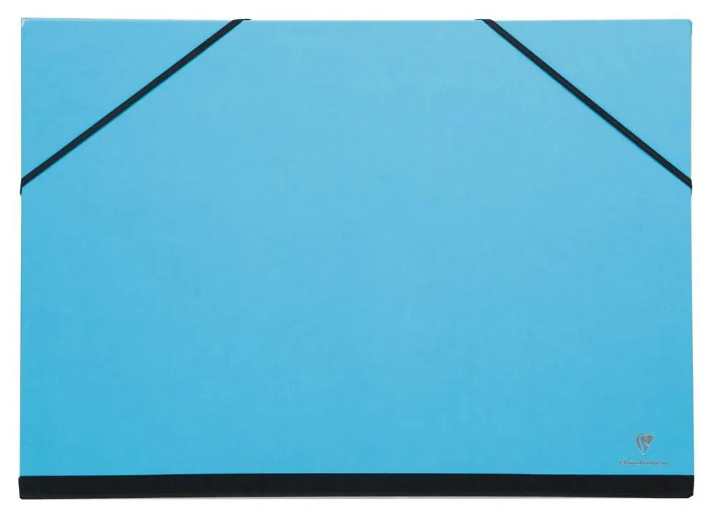 Rangement Dessin et Plans 37x52 cm Clairefontaine Turquoise de Voyage