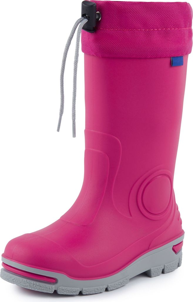 Ladeheid Kinder Mädchen Jungen Gummistiefel Regenschuhe LARB014 (Rosa, 27)