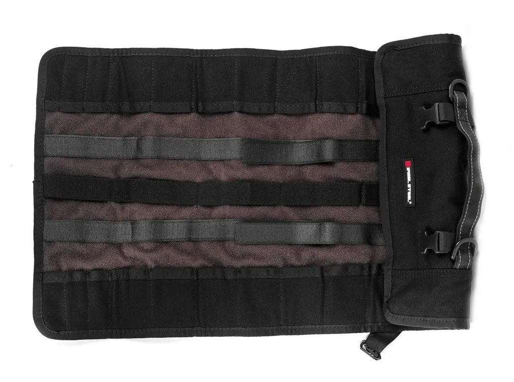 Rouleau EDC en titane brossé pour kit de survie et bushcraft urbain