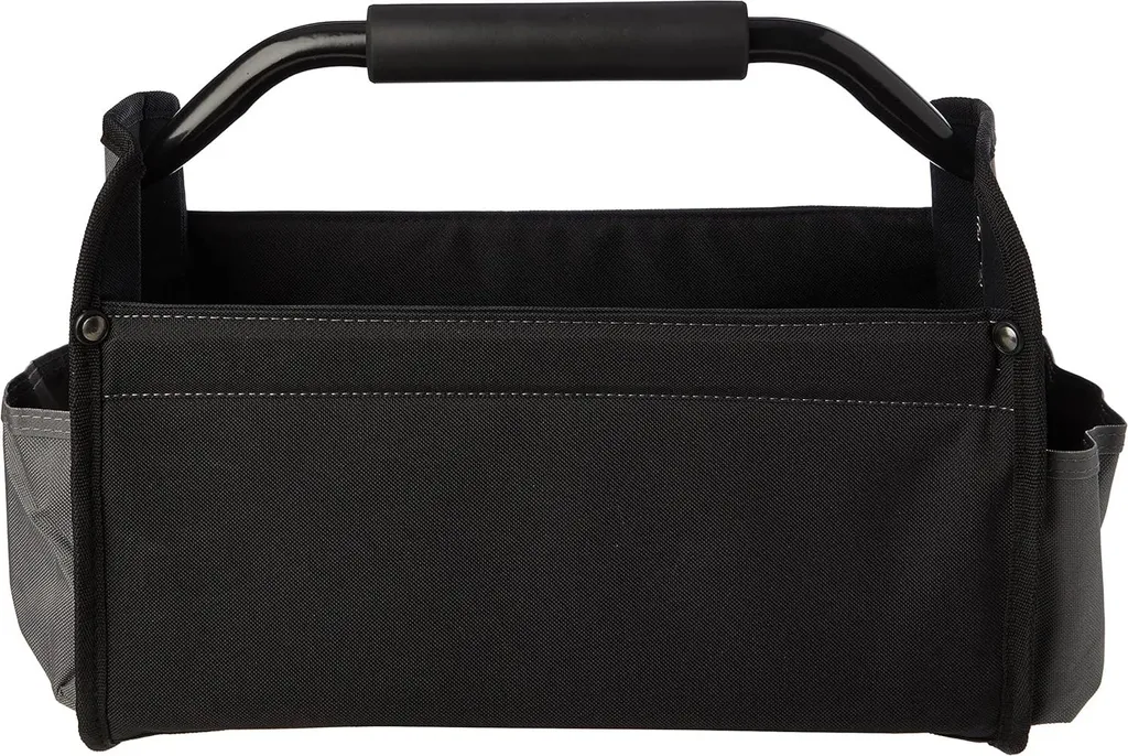 Sacoche à outils pour électricien noire - Sac ouvert d'accès rapide