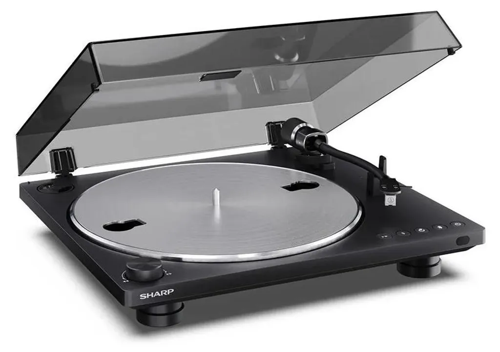 Platine vinyle Bluetooth Sharp RP-TT100 cellule Audio-Technica - 12