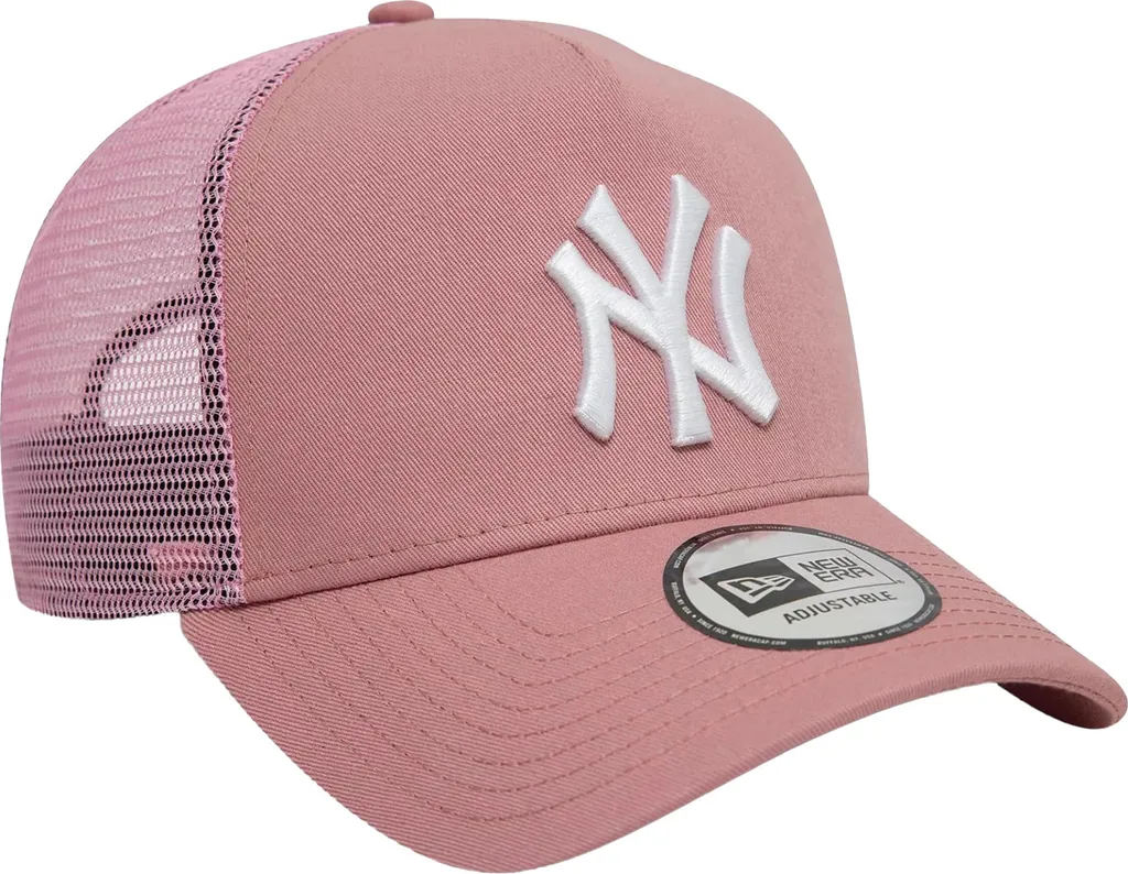 New Era LEAGUE ESSENTIAL TRUCKER UNISEX - Cappellino - pink/white/fuxia