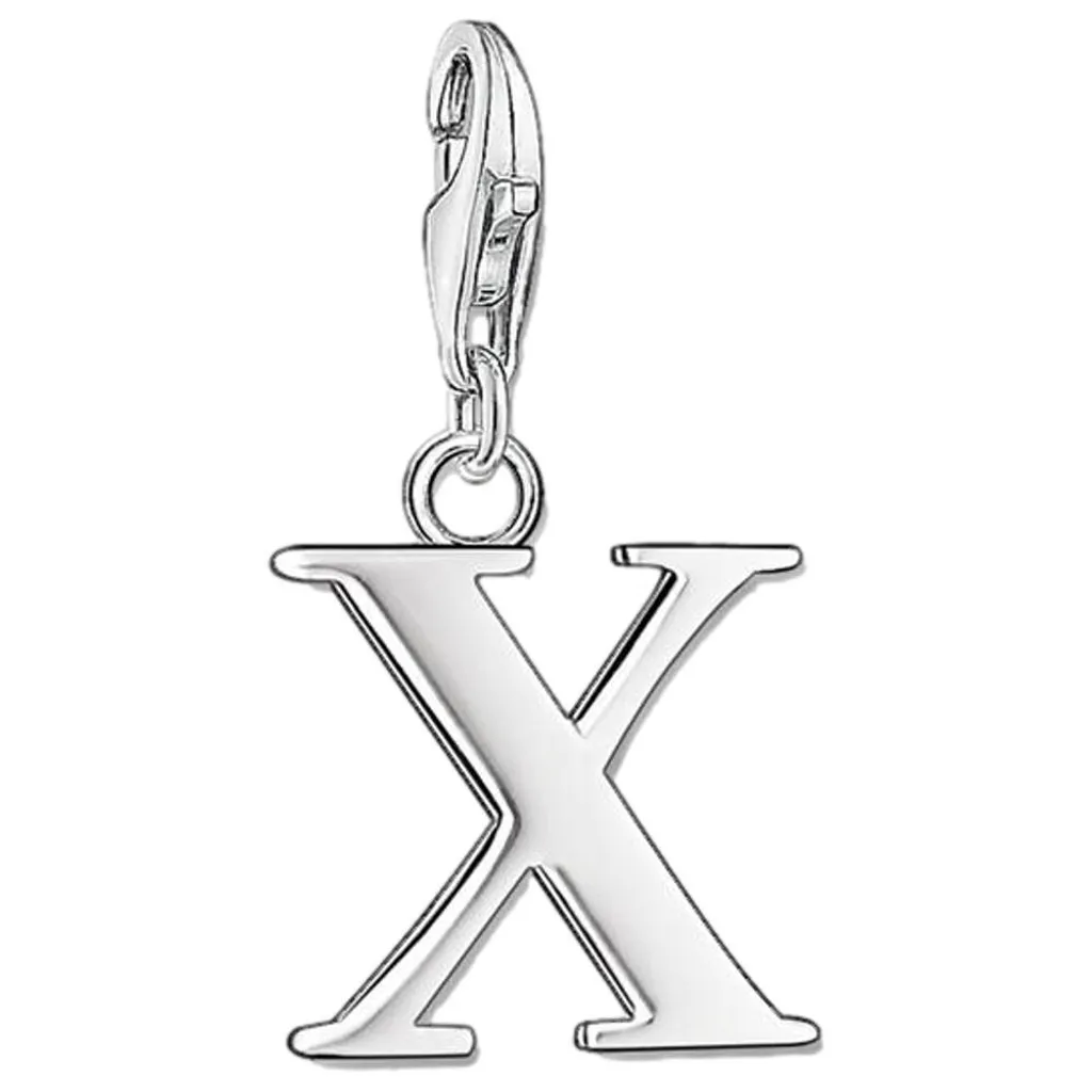 Charm Thomas Sabo 0198-001-12 Lettera X Argento 925 Donna Glam
