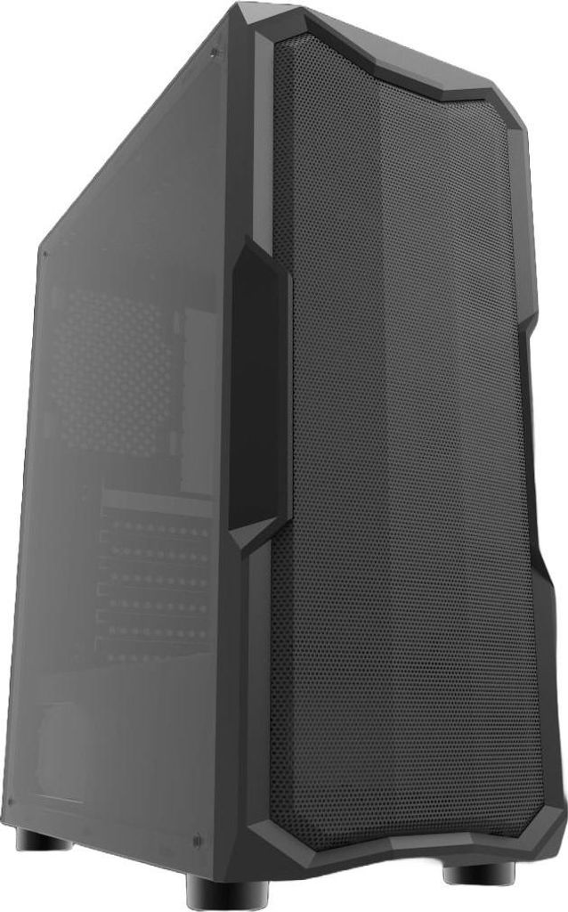 Computergehäuse Aquarius Mesh für ATX mATX mITX, max. 330mm GPU, max. 160mm CPU-Kühler, Acryl-Seitenteil