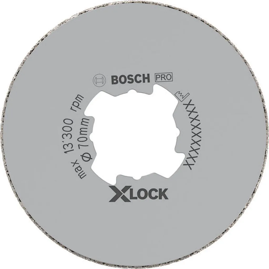 PRO Ceramic dry dry core bit, 70 x 35 mm, X-Lock
