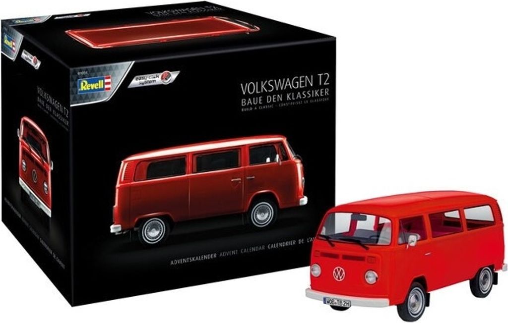 Adventný kalendár Revell VW T2 Bus 1:24 Obrázok produktu 