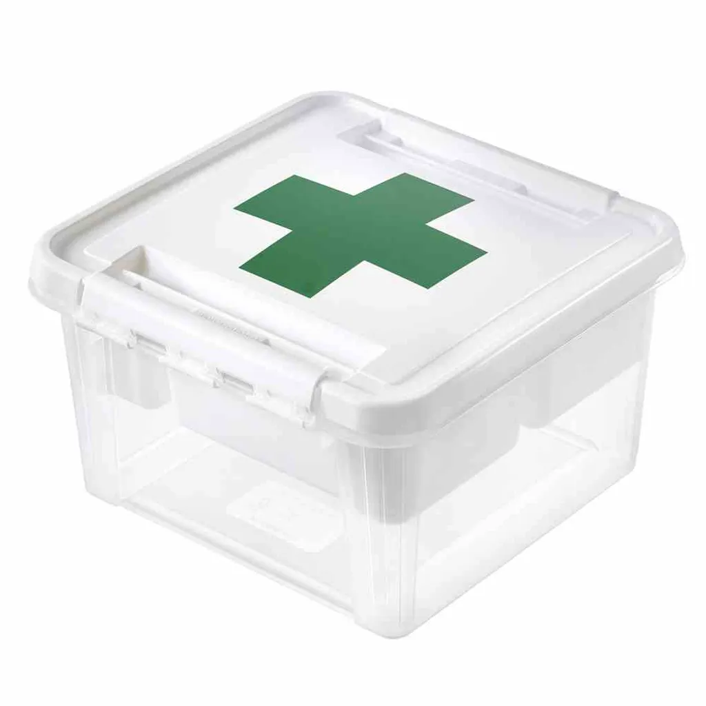 Organisateur pharmacie 8L SmartStore Deco 12 pour urgences domestiques