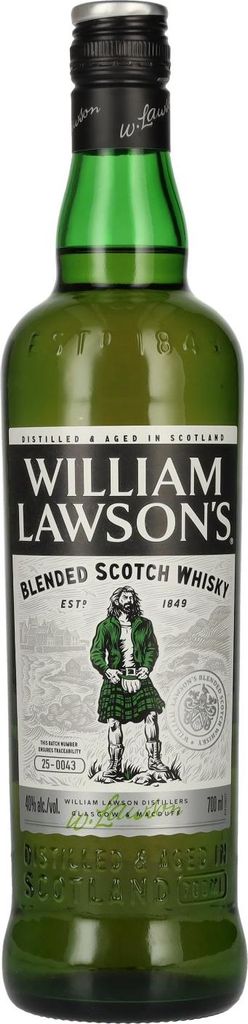 William Lawson's Blended Scotch Whiskey 40% vol. 0,7 L Immagine del prodotto 