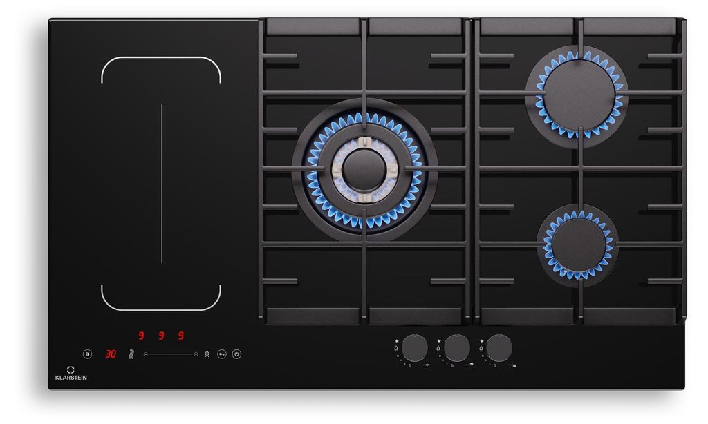 Klarstein MultiChef 5 Plaque Induction Et Gaz - 5 Zones, Image du produit 