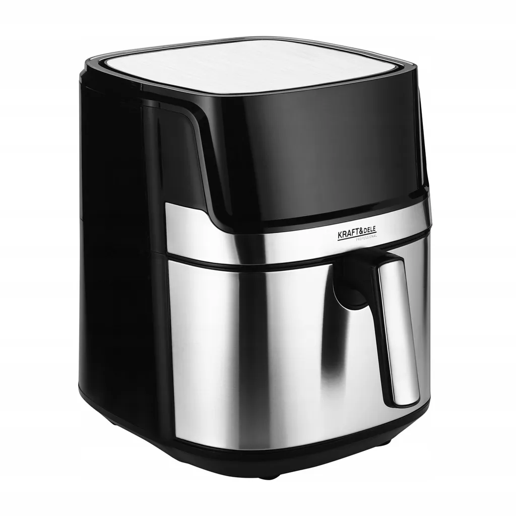 Cuisiner Sainement pour 8 Personnes avec Friteuse Kraft&Dele 8L Noir