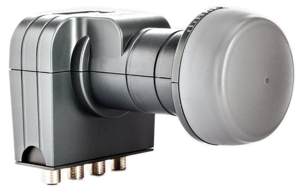 Fuba DEK 407 Quattro LNB Raccordement commutateur multiple Image du produit 