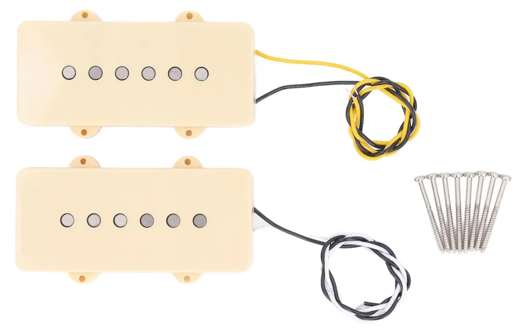 Micros Jazzmaster Alnico 5 : Micros Simple Bobinage Son Vintage Clair